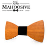 Yellow Pear Wooden bow ties