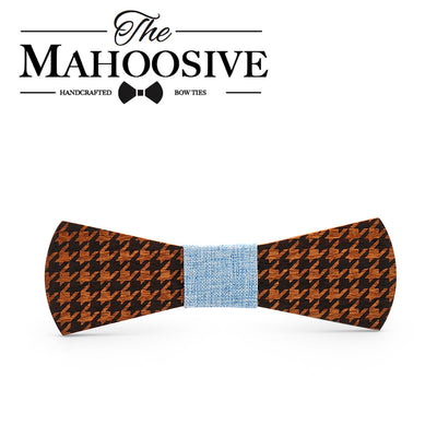 Milan Kundera & Jaroslav Seifert wood bow tie