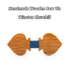 Spades Wooden Bow ties