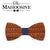 Nelson Rolihlahla Mandela Wooden bow tie