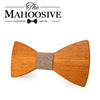 Yellow Pear Wooden bow ties