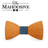 Yellow Pear Wooden bow ties