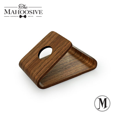 WOOD PHONE STAND WITH Curved Wood