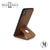 WOOD PHONE STAND WITH Curved Wood