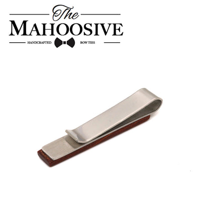 Red ROSEWOOD wooden tie bar