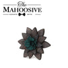 Wooden Brooch Lapel Flowers - LF03