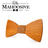 Yellow Pear Wooden bow ties