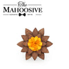 Wooden Brooch Lapel Flowers - LF04