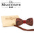 Wooden bow tie Engraved name