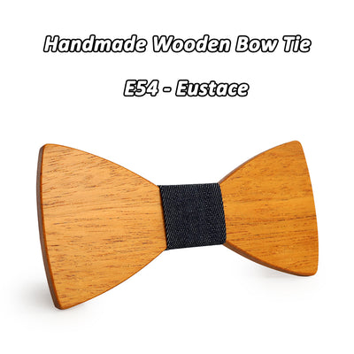 Yellow Pear Wooden bow ties
