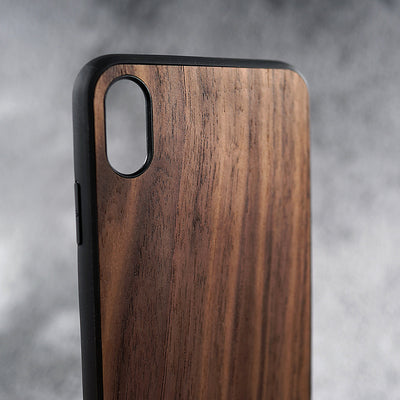 WALNUT WOOD PHONE CASE