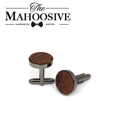 Sapele Wooden Cufflinks