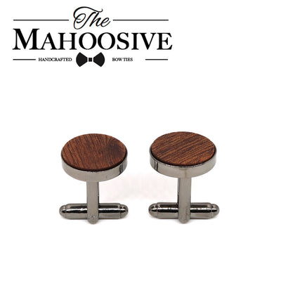 Sapele Wooden Cufflinks