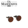 Sapele Wooden Cufflinks