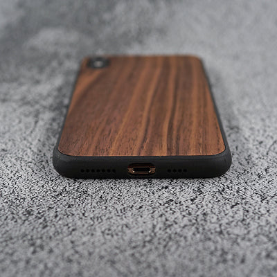 WALNUT WOOD PHONE CASE