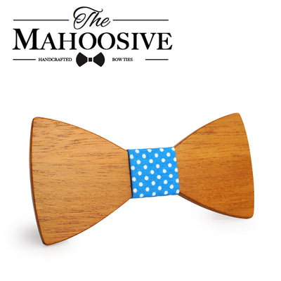 Yellow Pear Wooden bow ties