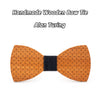 Wooden Bow ties White Cheery