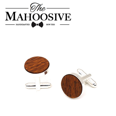 Merbau Wood Cufflinks