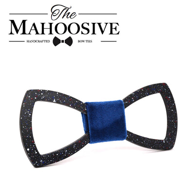 Painted Graffiti style Wooden bow ties