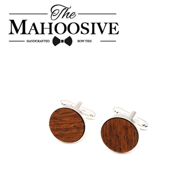 Merbau Wood Cufflinks