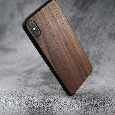 WALNUT WOOD PHONE CASE