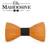 Yellow Pear Wooden bow ties