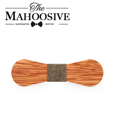Wooden Bow ties B111-B116