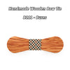 Wooden Bow ties B111-B116