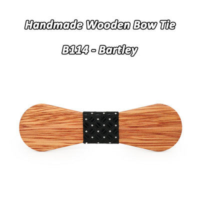 Wooden Bow ties B111-B116