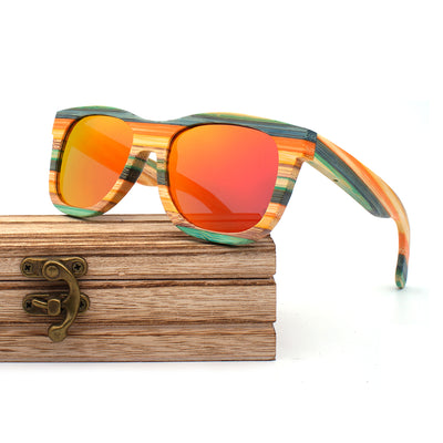 Wood sunglasses CZ-03