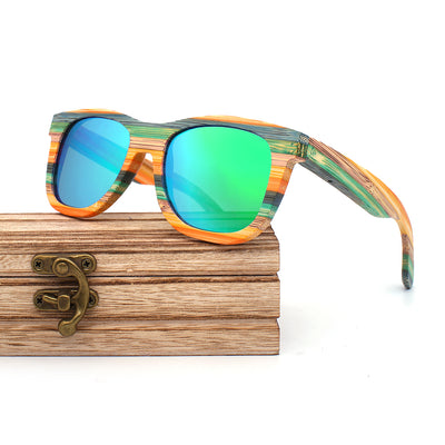 Wood sunglasses CZ-03