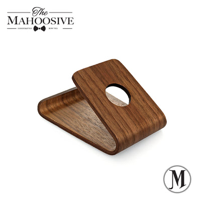 WOOD PHONE STAND WITH Curved Wood