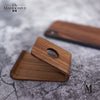 WOOD PHONE STAND WITH Curved Wood