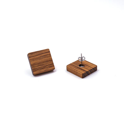 wooden earring
