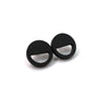 Wenge Wood Earring - Smile face