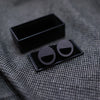 Wenge Wood Earring - Smile face
