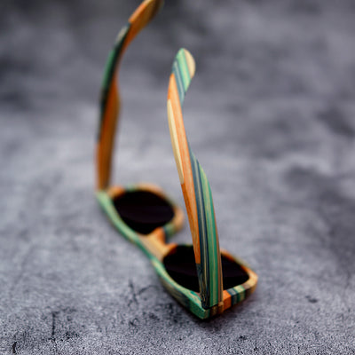 Wood sunglasses CZ-03