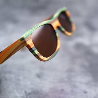 Wood sunglasses CZ-03