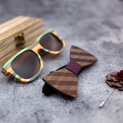 Wood sunglasses CZ-03