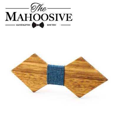 Zebra Wooden Bow Ties H101-106