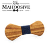 Zebra Wooden Bow Ties H111 - 116