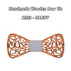 Zebra Wood Bow Tie