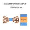 Zebra Wood Bow Tie