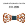 Zebra Wood Bow Tie
