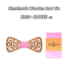 Zebra Wood Bow Tie