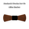 Milan Kundera & Jaroslav Seifert wood bow tie