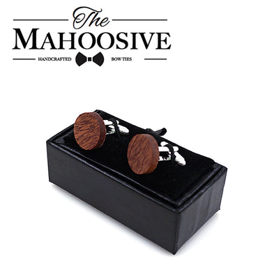 Sapele Wooden Cufflinks