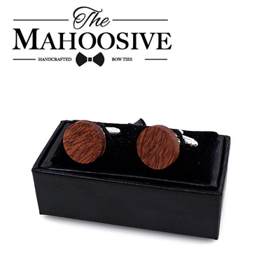 Sapele Wooden Cufflinks