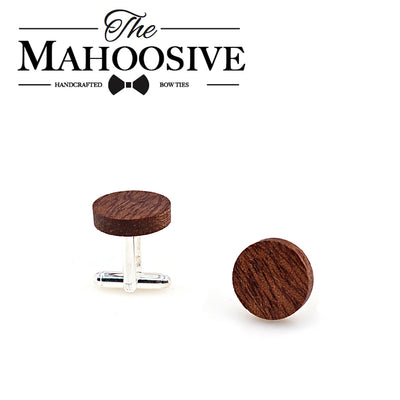 Sapele Wooden Cufflinks