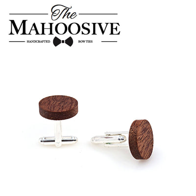 Sapele Wooden Cufflinks